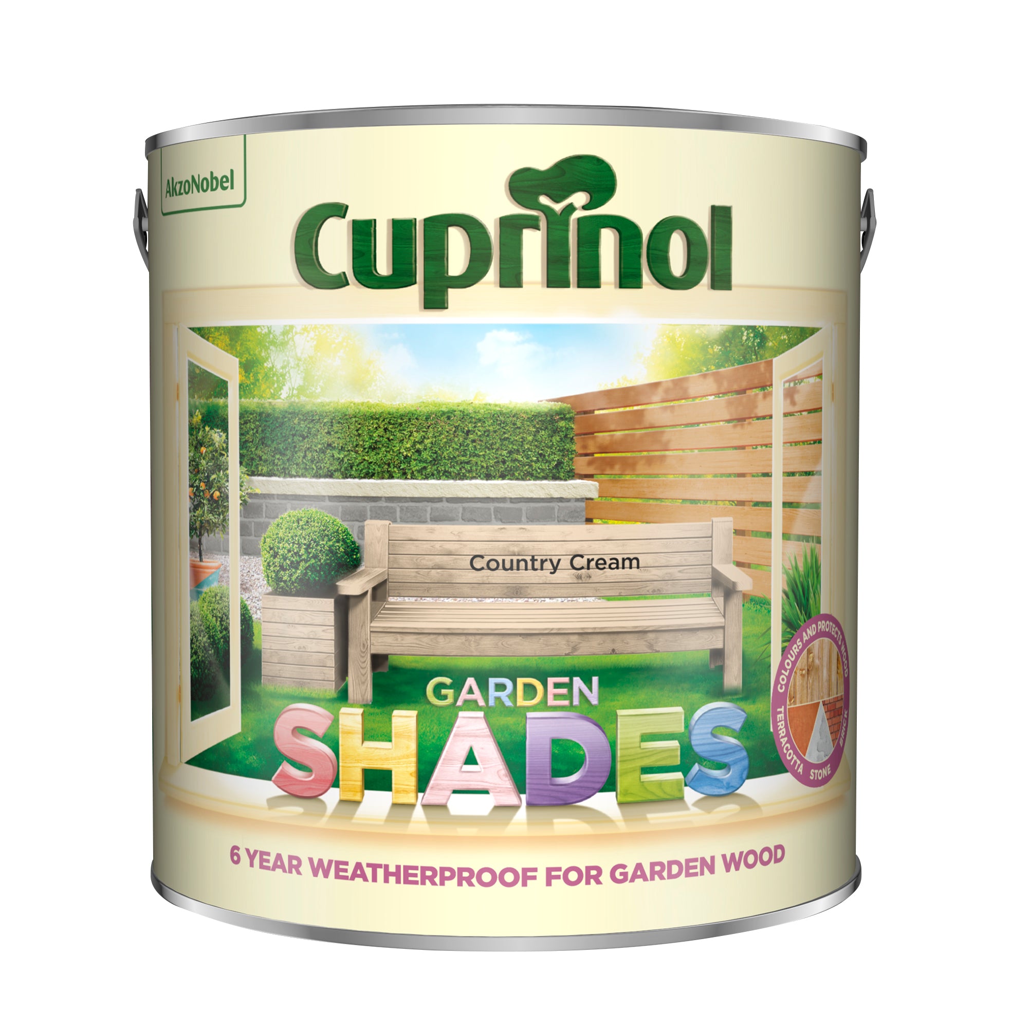 Cuprinol Garden Shades Country Cream 2.5L