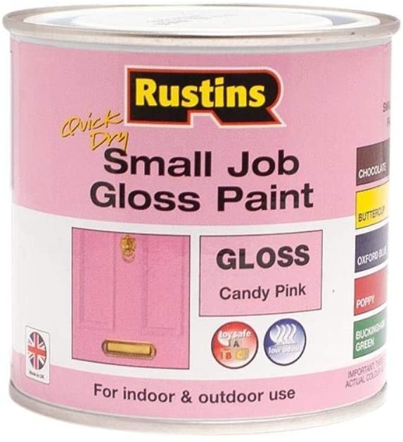 Rustins Quick Drying Small Job Gloss Candy Pink 250ml