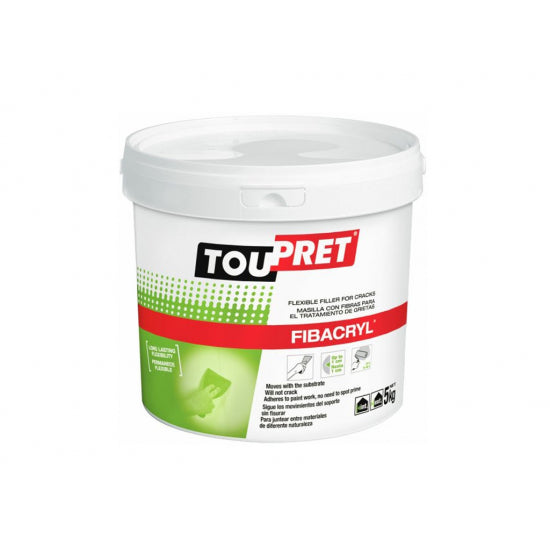 Toupret Fibacryl Ready Mixed Int/Ext 5kg
