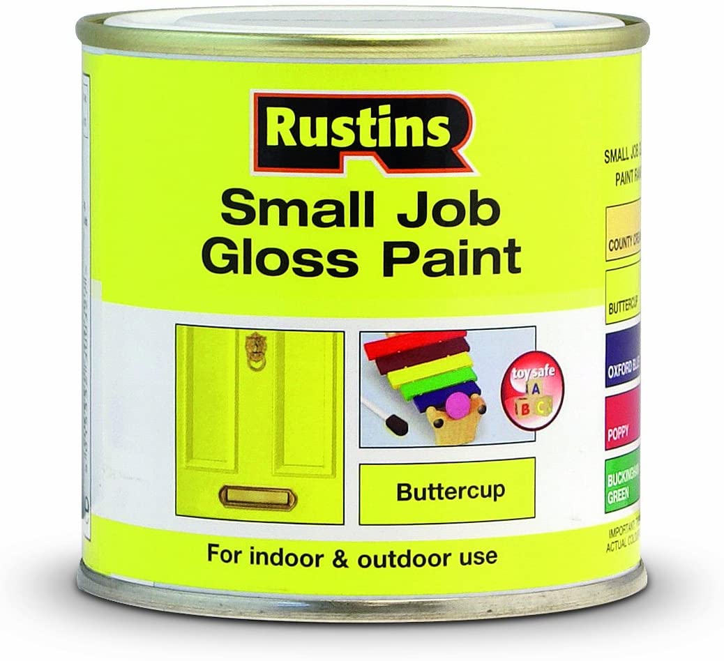 Rustins Quick Drying Small Job Gloss Buttercup 250ml