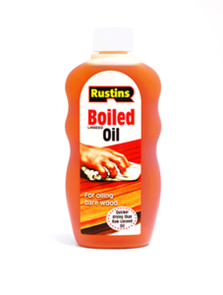 Rustins Linseed Boiled Oil 125ml/300ml