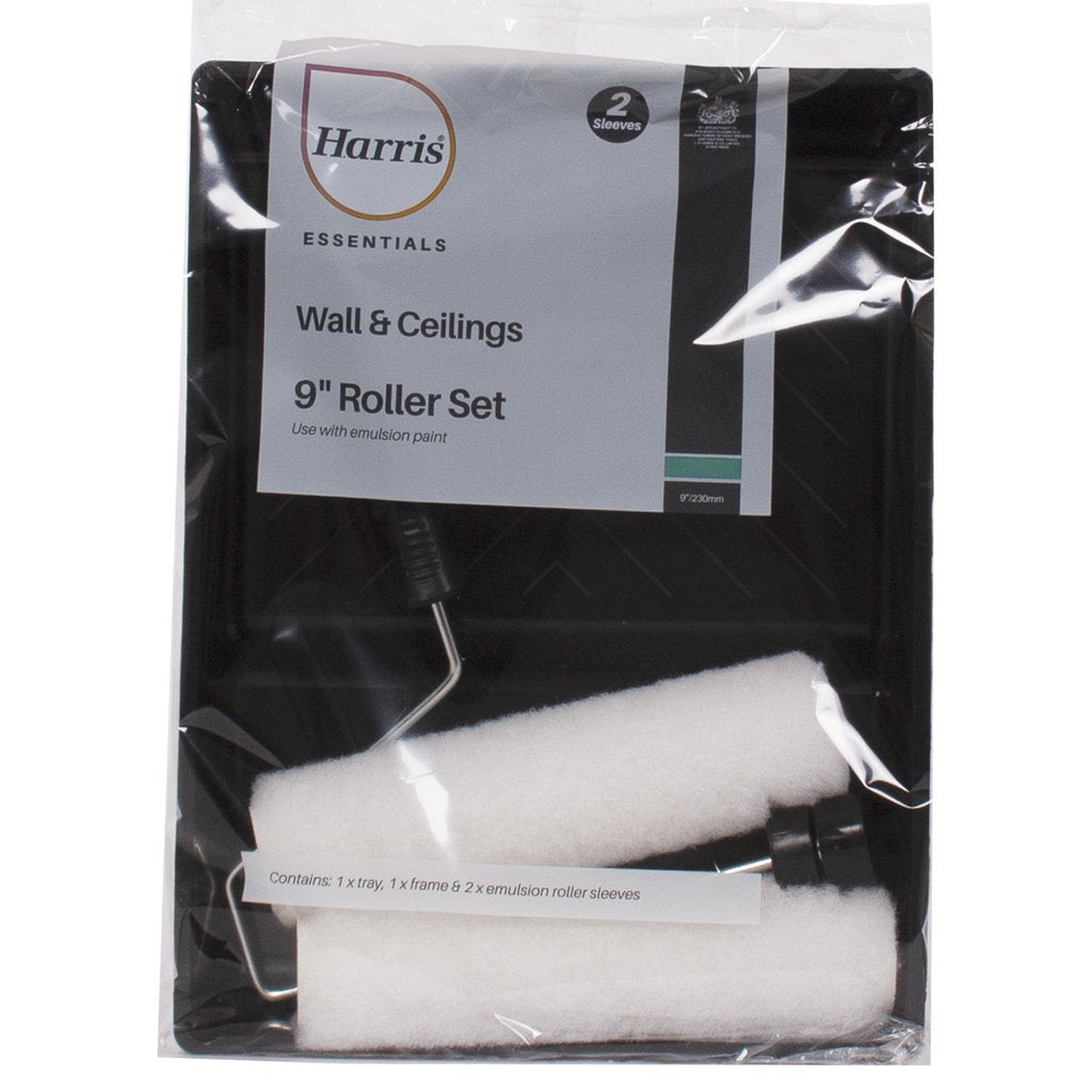 Harris Essentials Roller Set 9" (2 Sleeves)