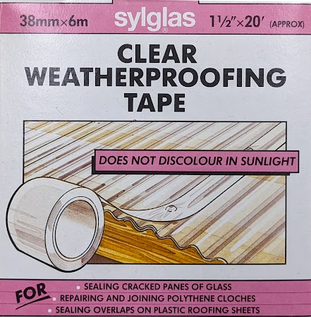 Syglas Clear Waterproofing Tape 38mm x 6m