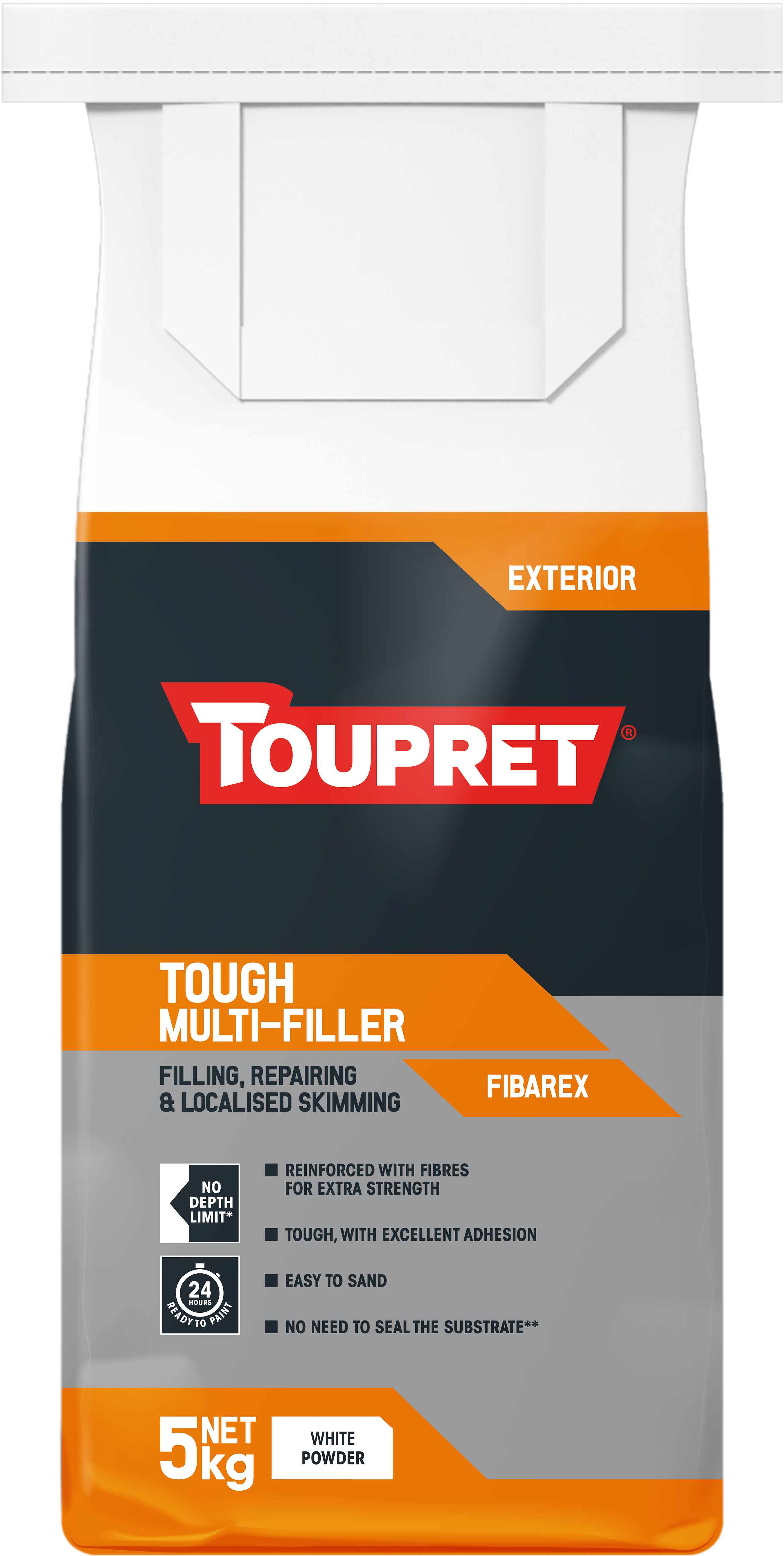 Toupret Tough Multi-Filler (Fibarex) 5kg