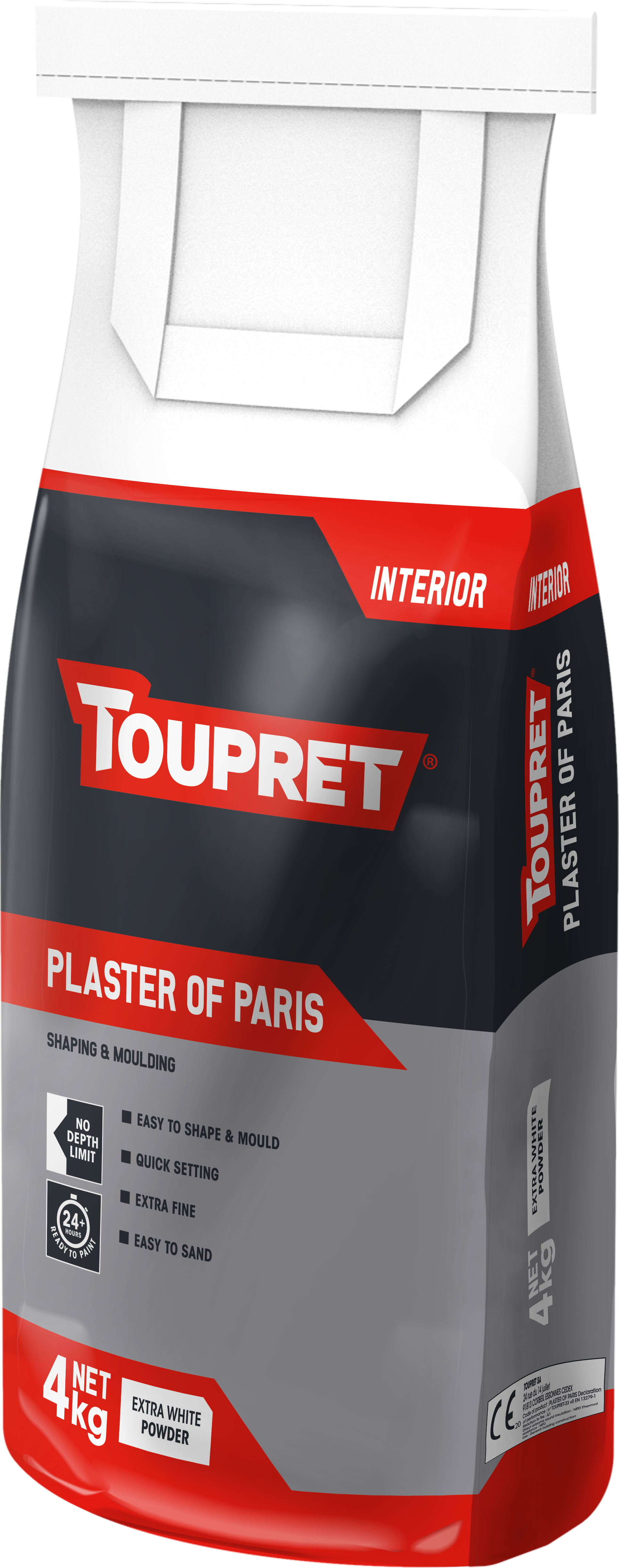 Toupret Plaster of Paris 4kg