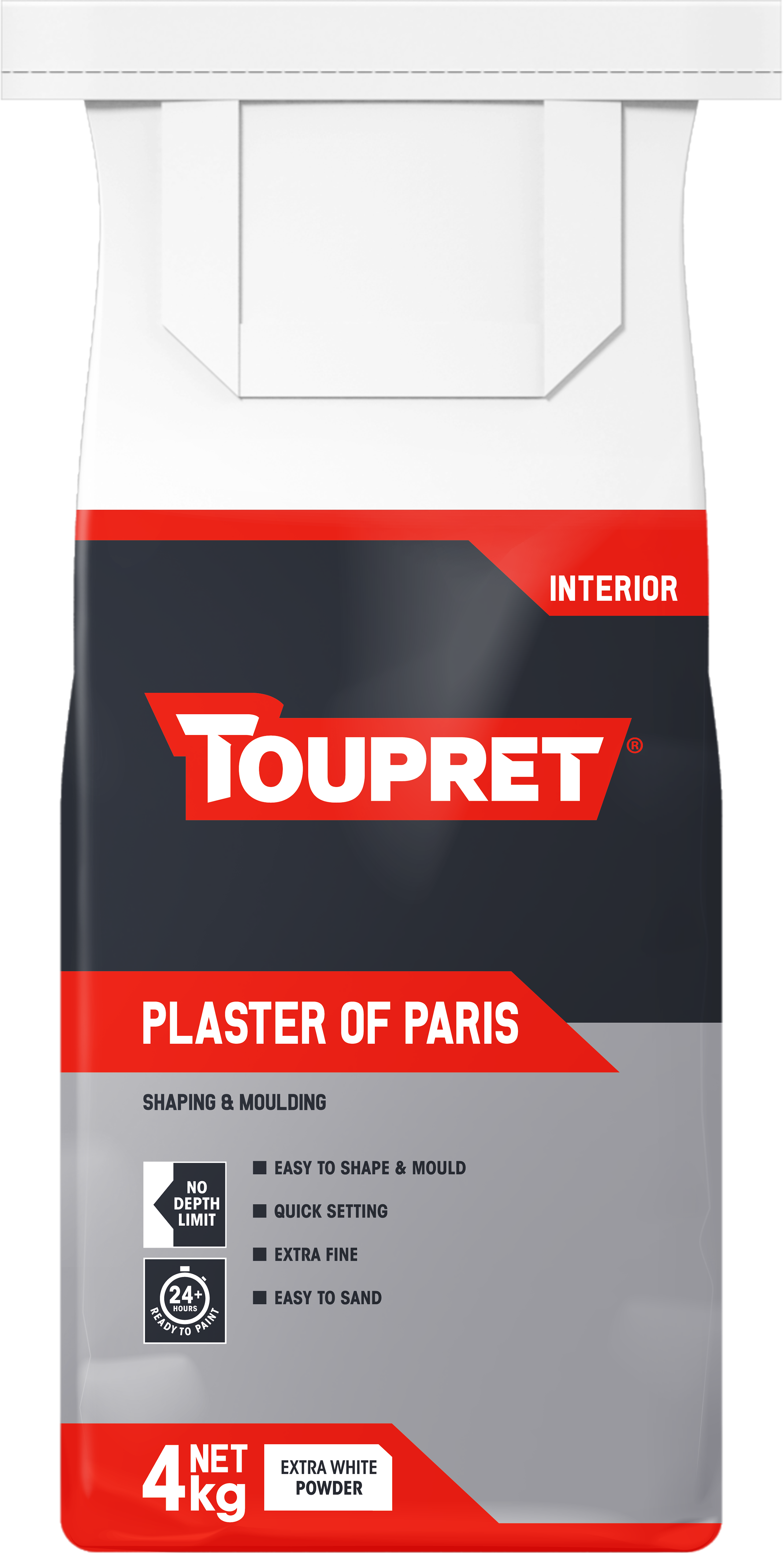 Toupret Plaster of Paris 4kg