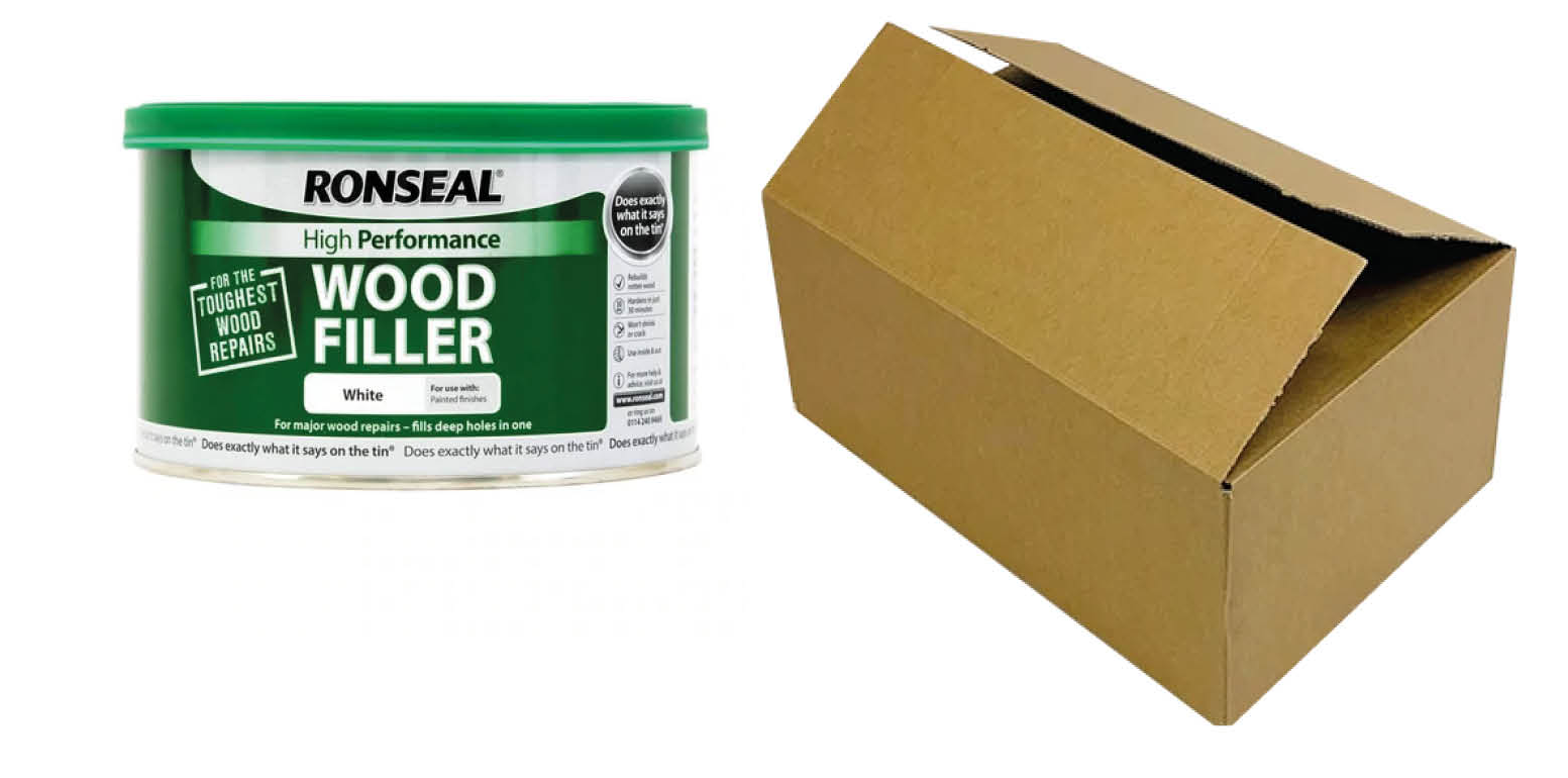 Ronseal High Performance Wood Filler 275g (Box of 6)