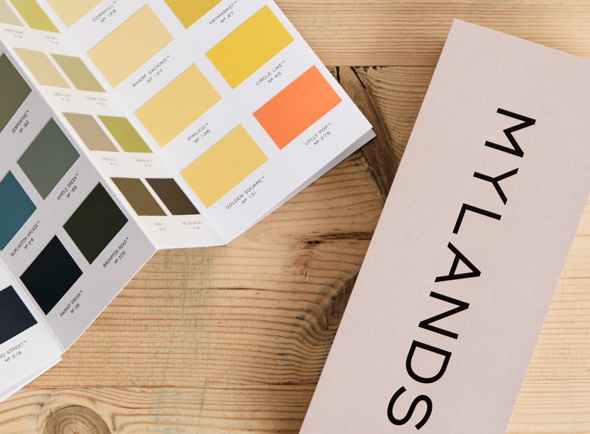 Mylands Colours of London Paint Chart