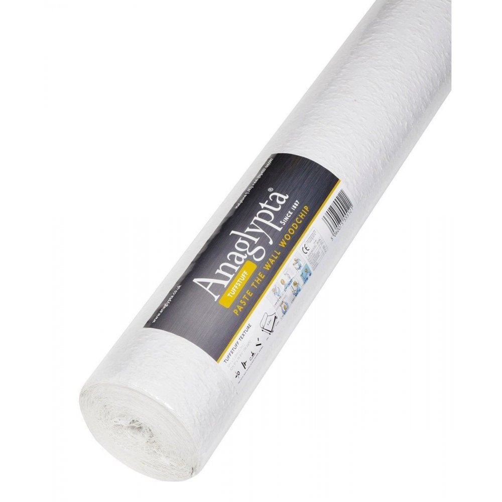 Retford Anaglypta Tuffstuff Paste the Wall WOODCHIP Single