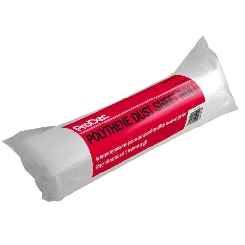 ProDec Polythene Dust Sheet Roll 4m x 25m