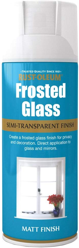 Rust-Oleum Frosted Glass Spray Paint - Semi Transparent, Paint Online