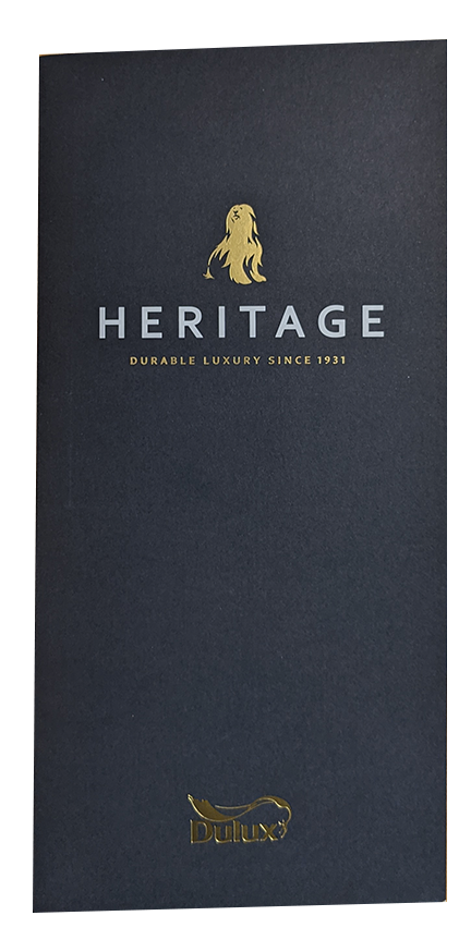 New Dulux Heritage Colour Chart