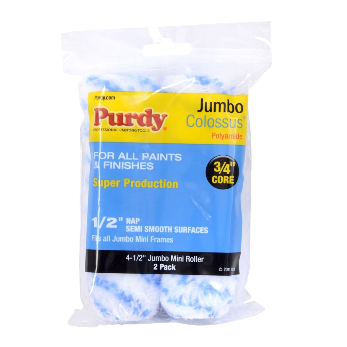 Purdy Colossus Jumbo Sleeve 4.5" 2PK