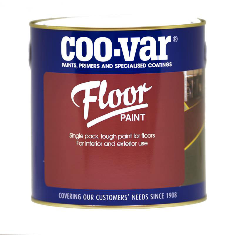 Coo-Var Floor Paint White 2.5L
