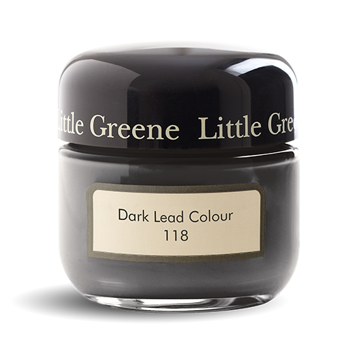 Little Greene Absolute Matt Sample Dark Lead Colour 118 60ml