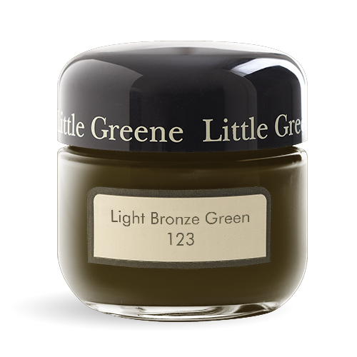 Little Greene Absolute Matt Sample Light Bronze Green 123 60ml