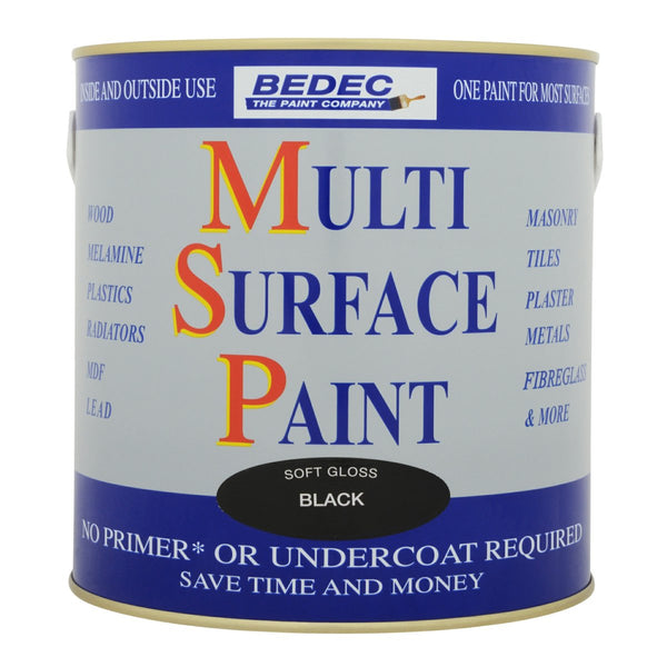 Bedec MSP Soft Gloss Black 2.5L