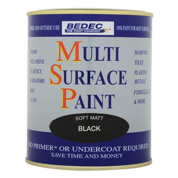 Bedec MSP Soft Matt Black 750ml