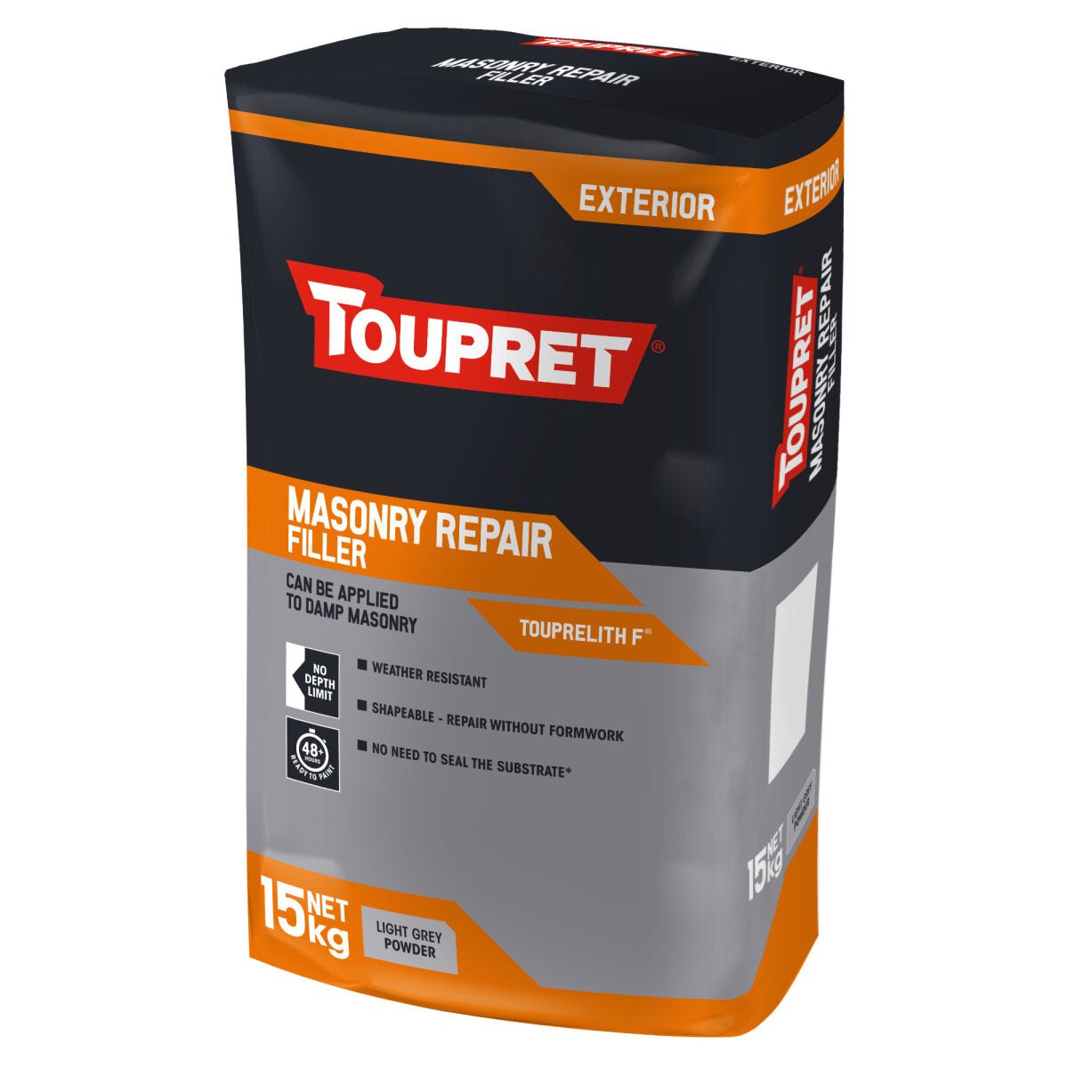 Toupret Masonry Repair Filler (Touprelith F) 15kg