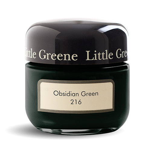 Little Greene Absolute Matt Sample Obsidian Green 216 60ml