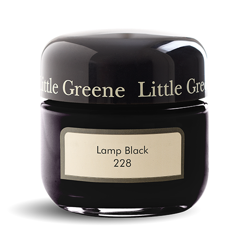 Little Greene Absolute Matt Sample Lamp Black 228 60ml