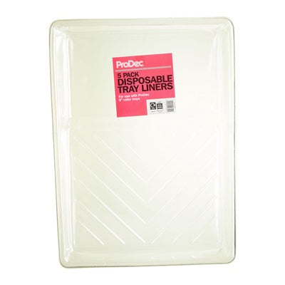 ProDec Clear Tray Liners 9" (Set of 5)