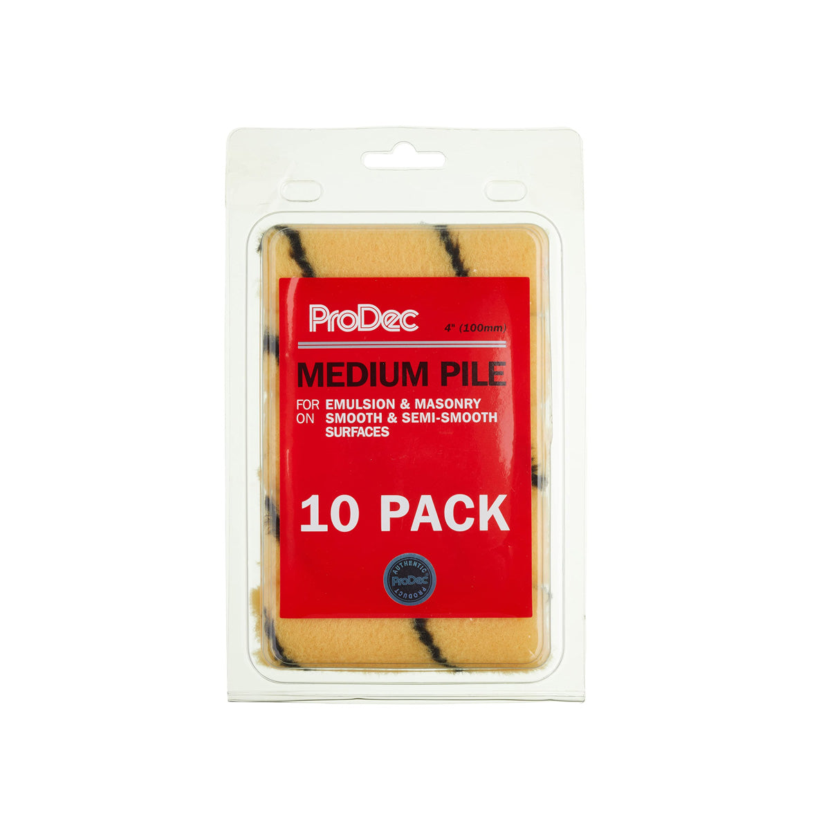 ProDec 4" Tiger Emulsion Roller Sleeves (Pack of 10)