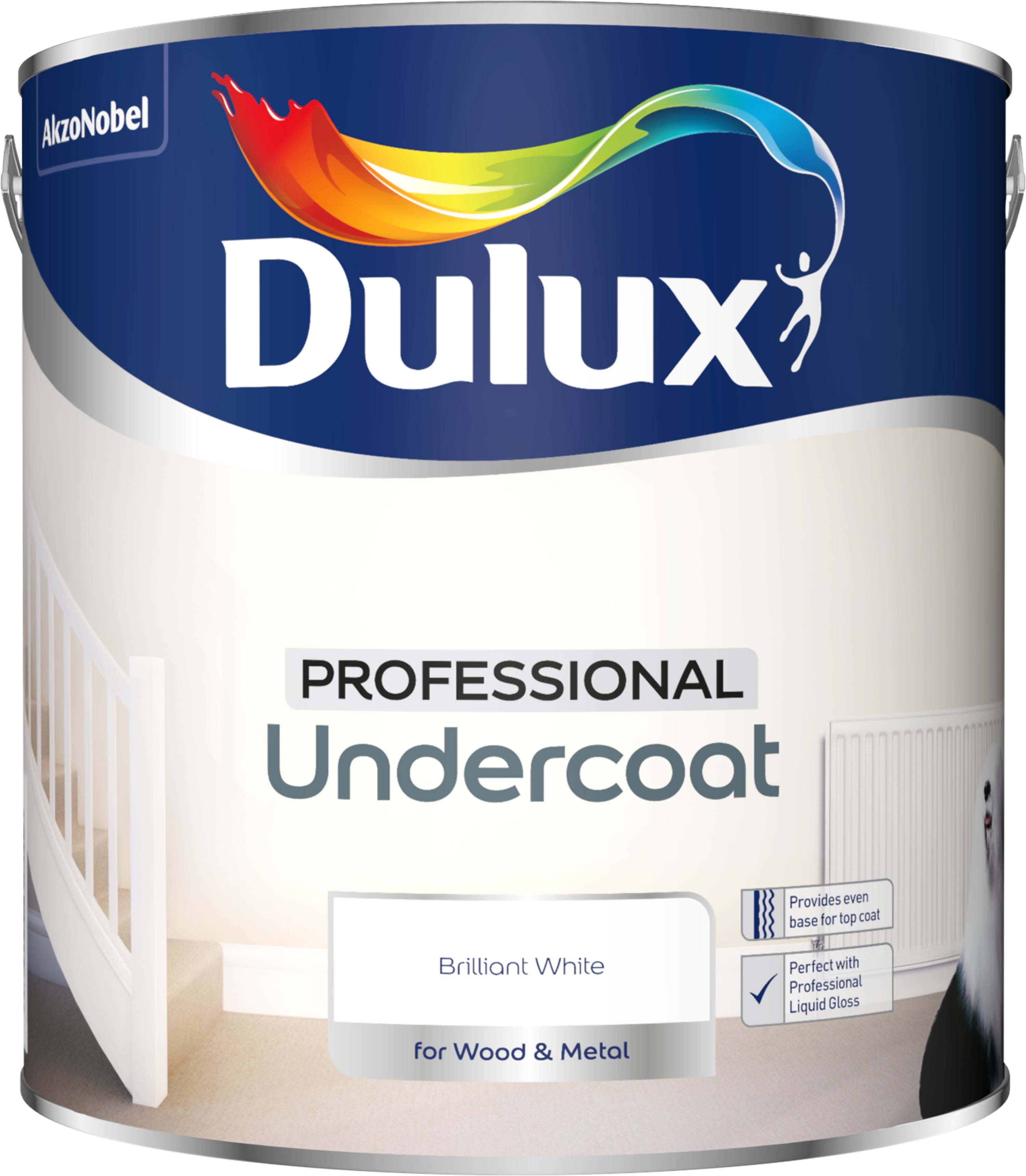 Dulux Professional Undercoat Brilliant White 2.5L