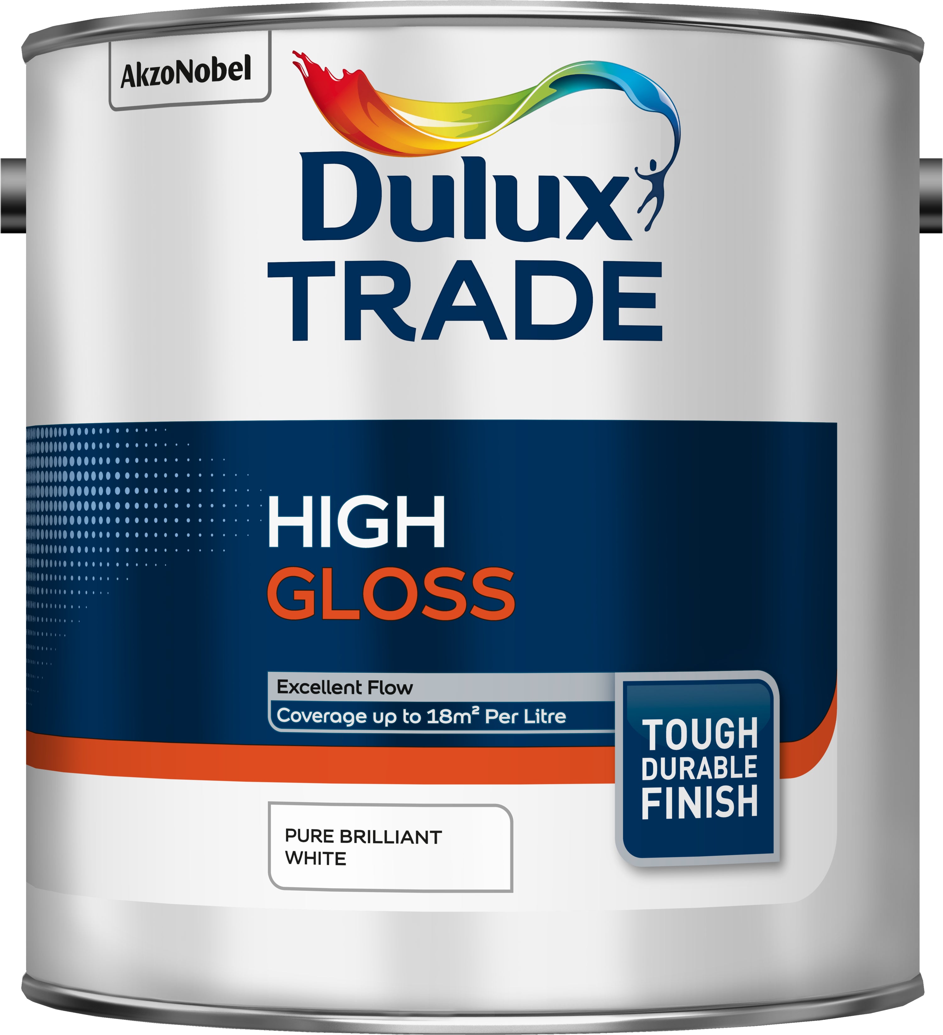 Dulux Trade High Gloss Pure Brilliant White 2.5L