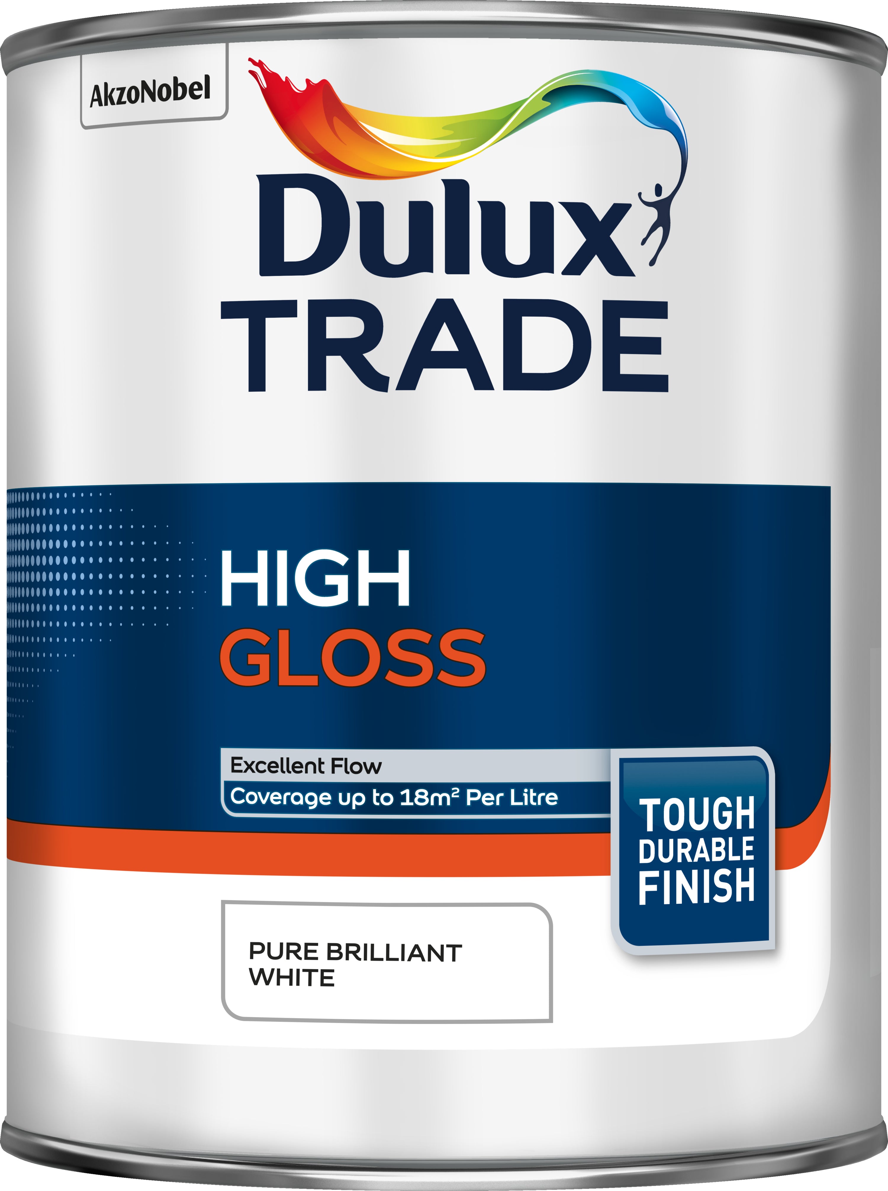 Dulux Trade High Gloss Pure Brilliant White 1L