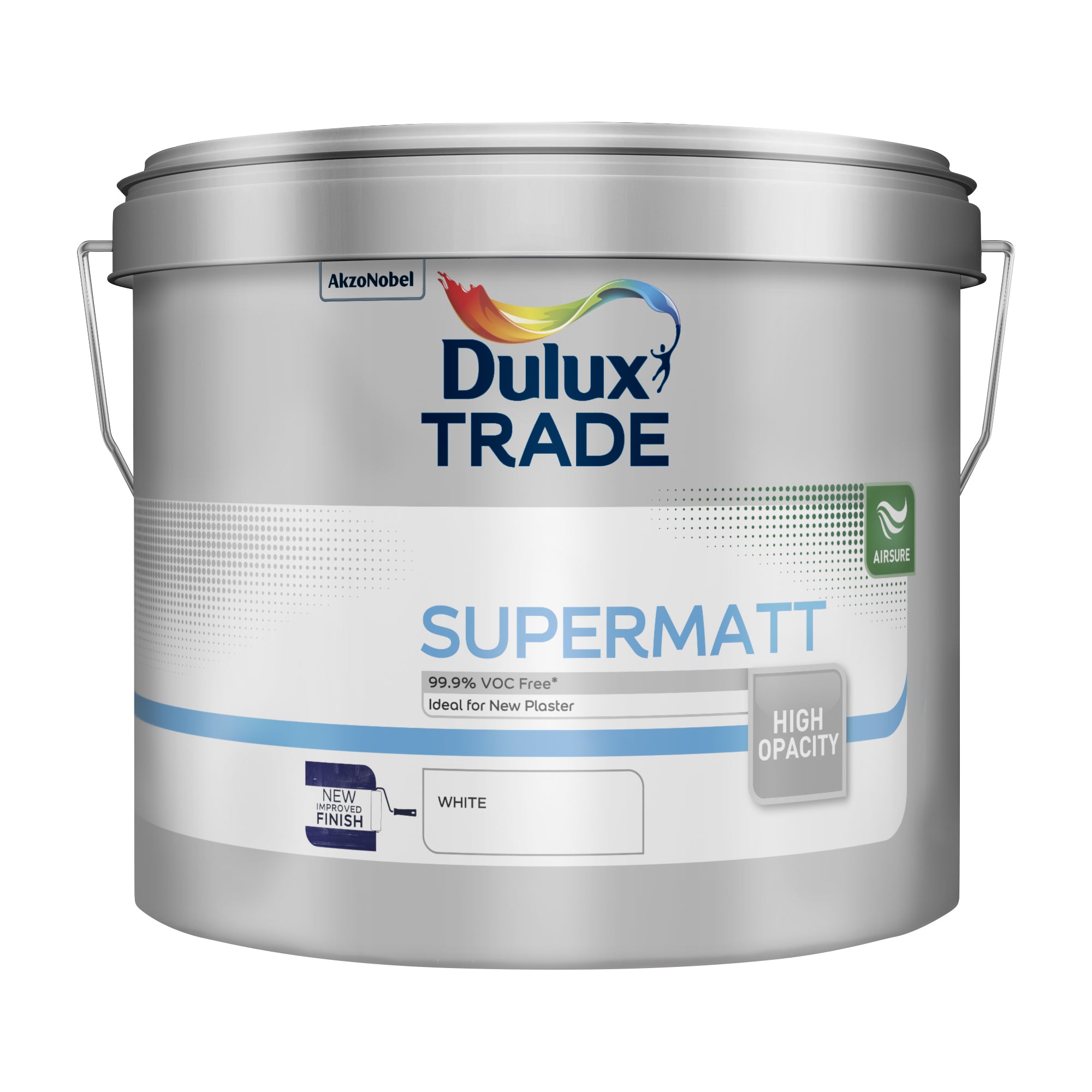 Dulux Trade Supermatt White 10L