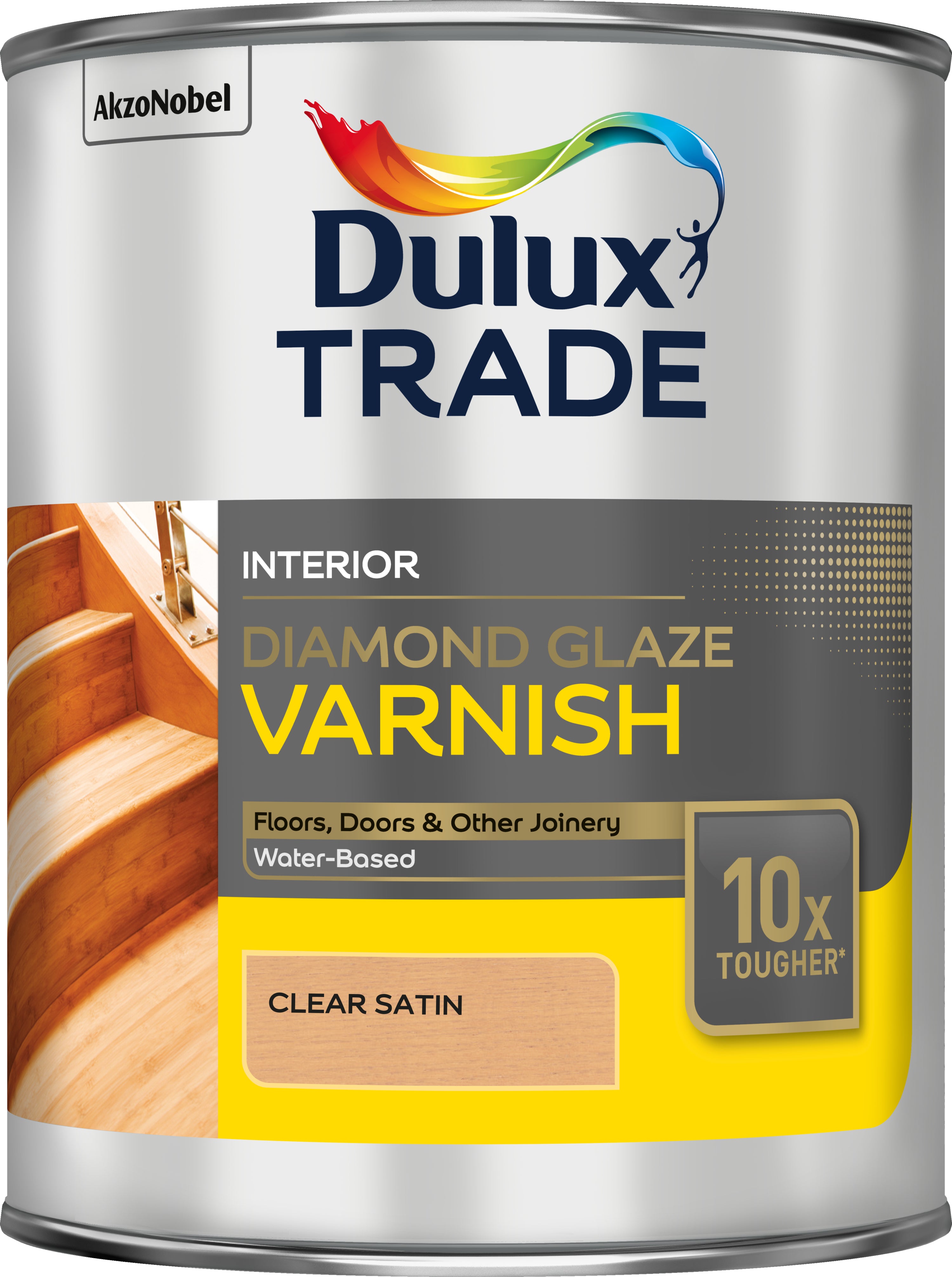 Dulux Trade Diamond Glaze Varnish Satin 1L