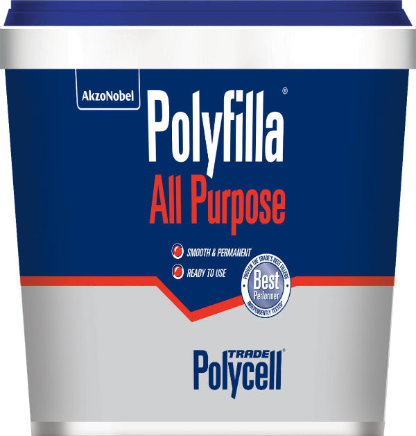 Polycell Trade Polyfilla All Purpose Ready Mixed 1kg