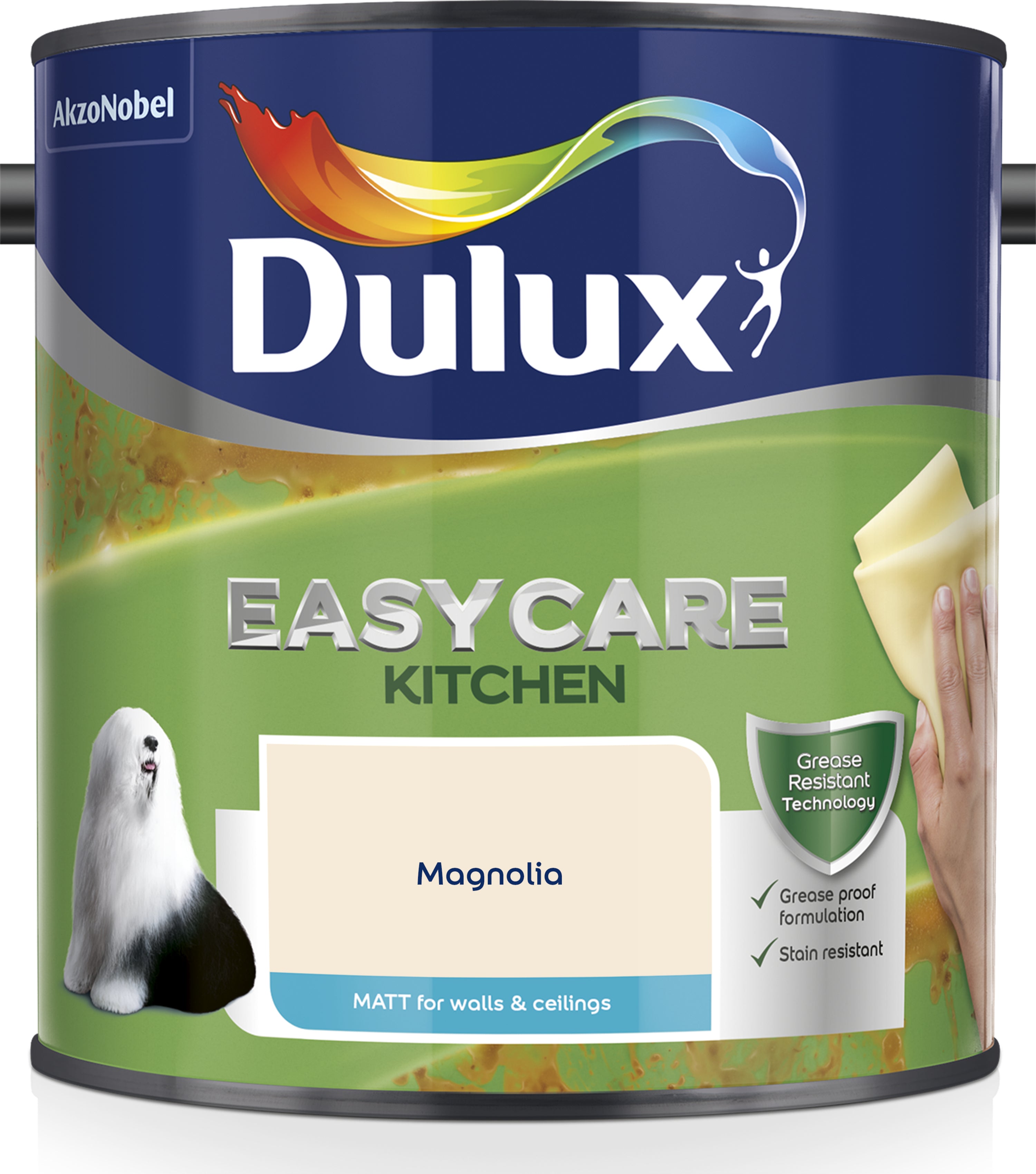 Dulux Easycare Kitchens Matt Magnolia 2.5L