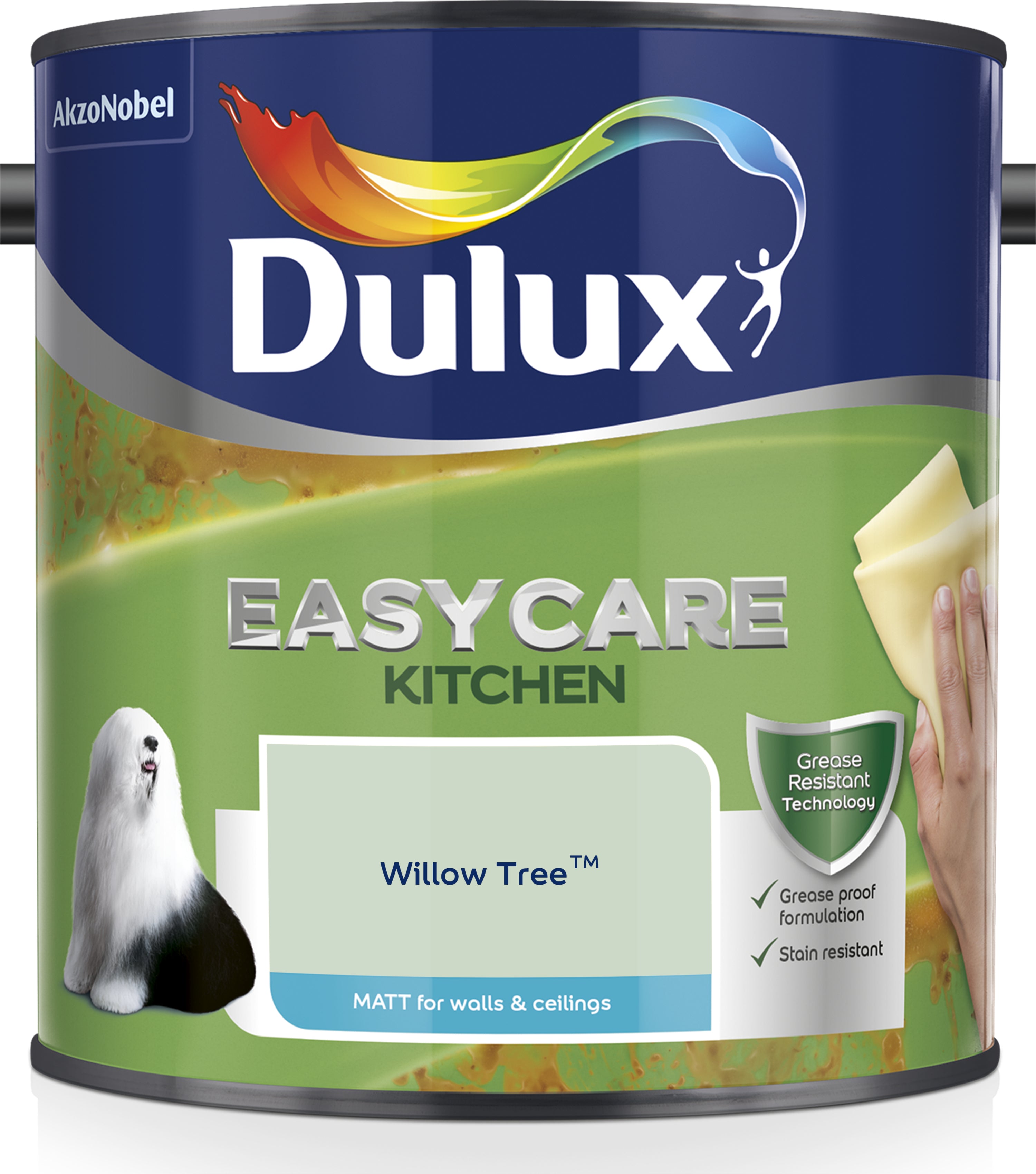 Dulux Easycare Kitchens Matt Willow Tree 2.5L