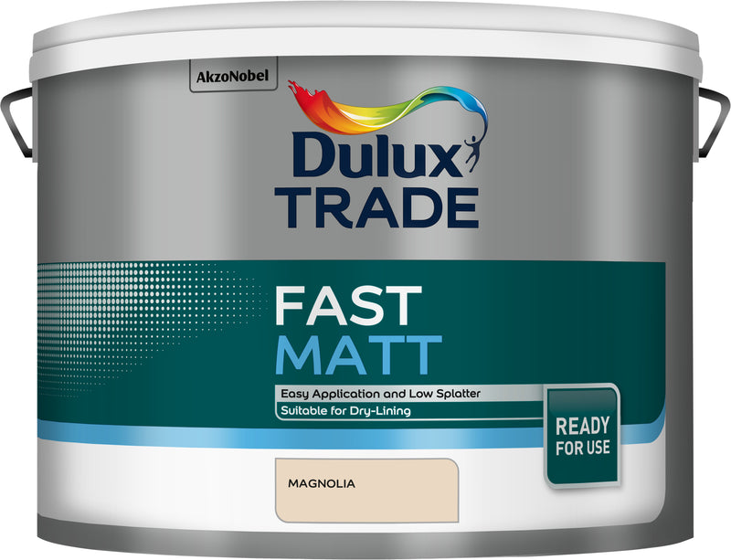 Dulux Trade Fast Matt Magnolia 10L