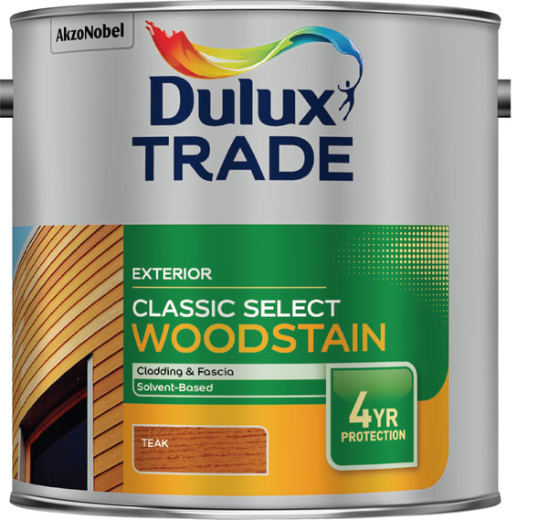 Dulux Trade Classic Select Woodstain Teak 2.5L