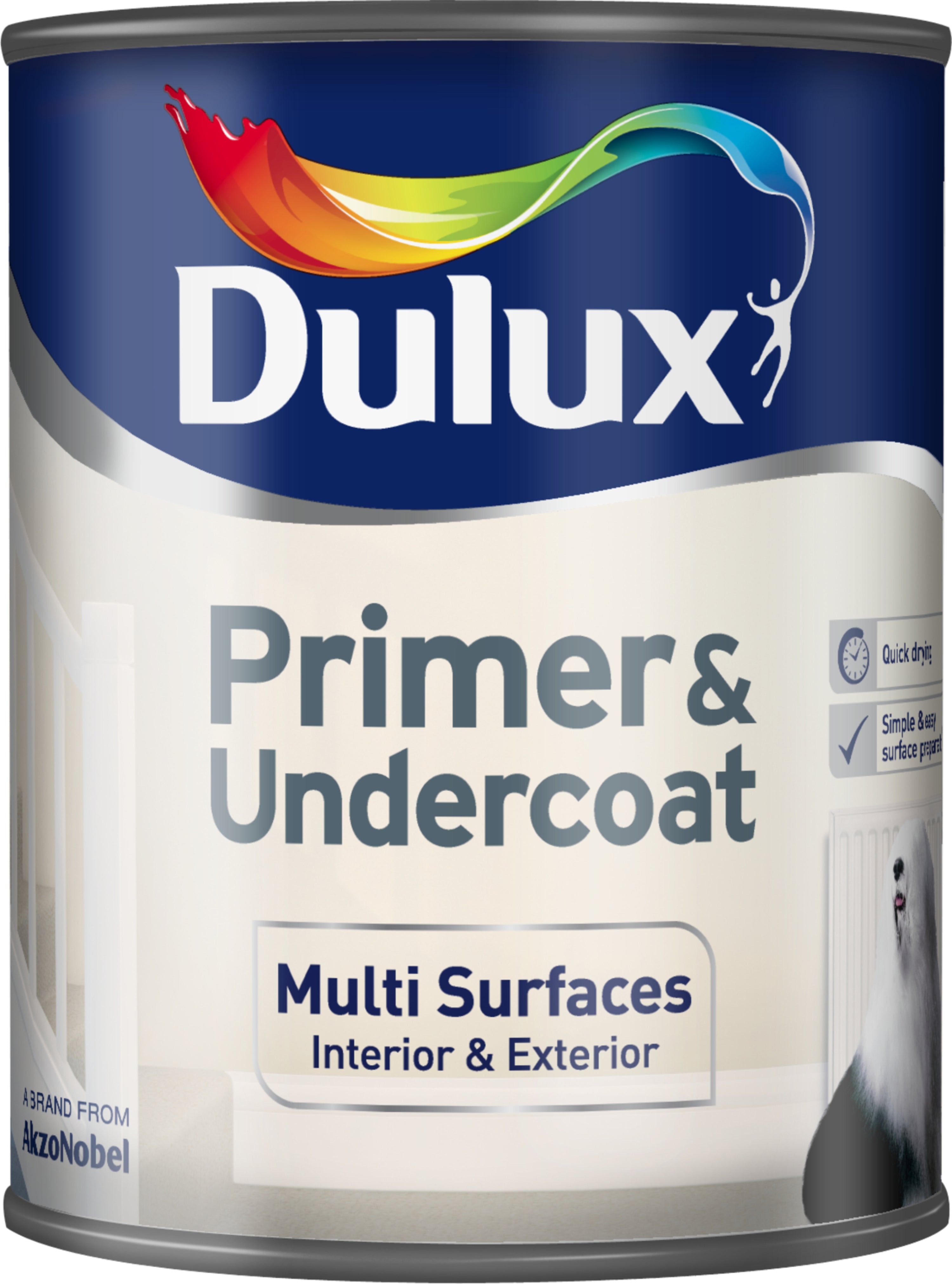Dulux Multi Surface Primer Undercoat 750ml