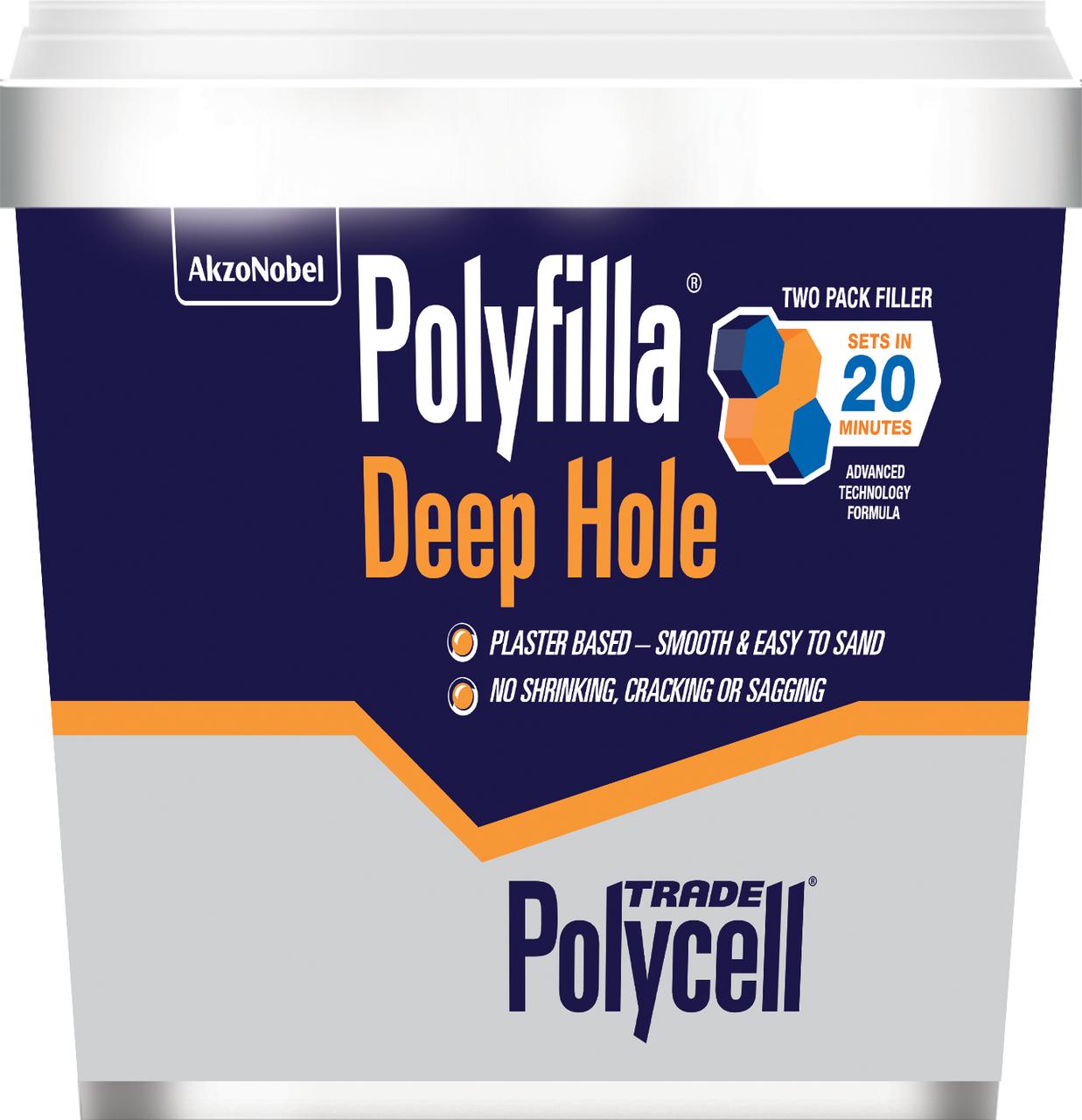 Polycell Trade Polyfilla Deep Hole 1kg