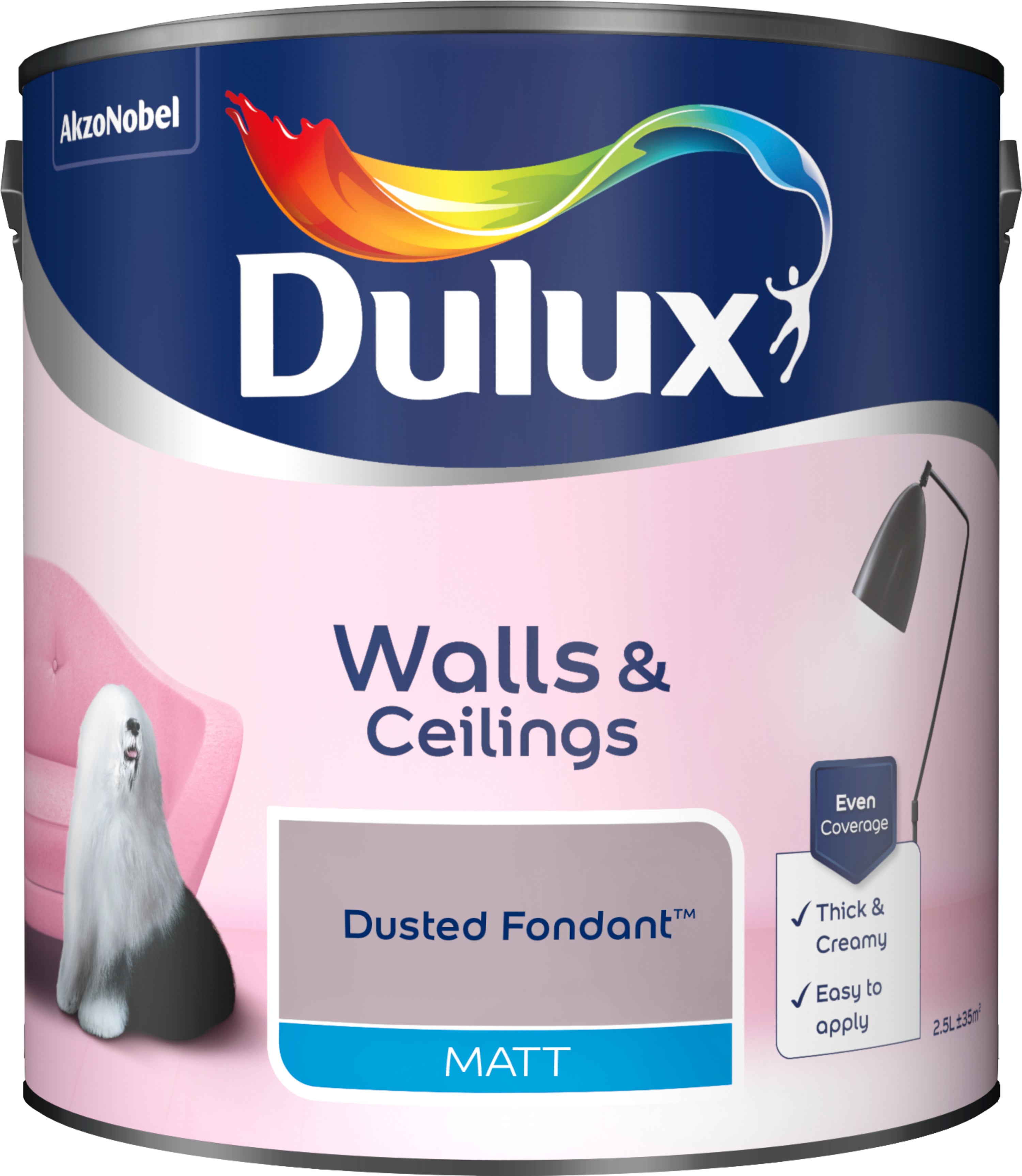 Dulux Matt Dulux Dusted Fondant 2.5L