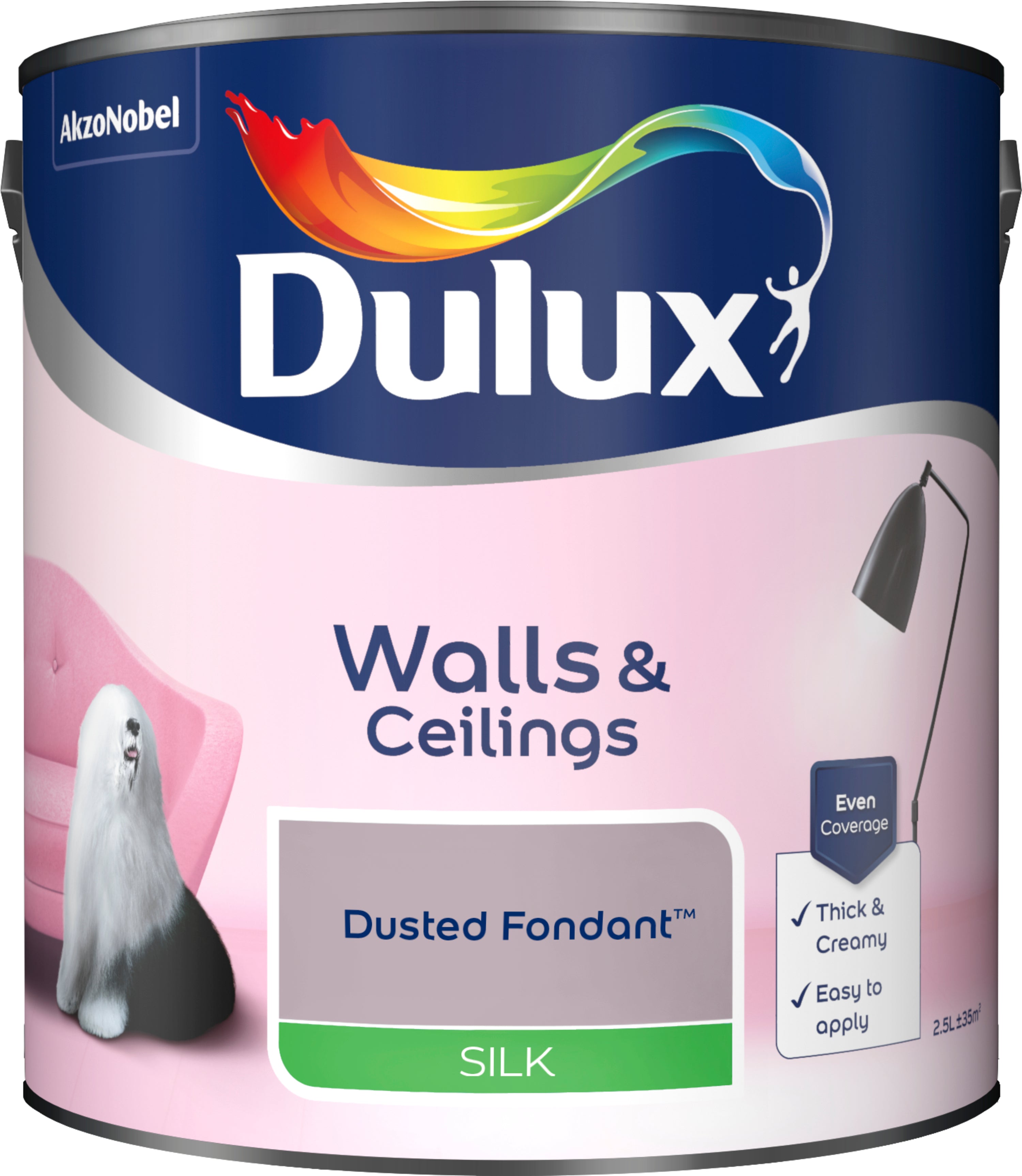 Dulux Silk Dulux Dusted Fondant 2.5L