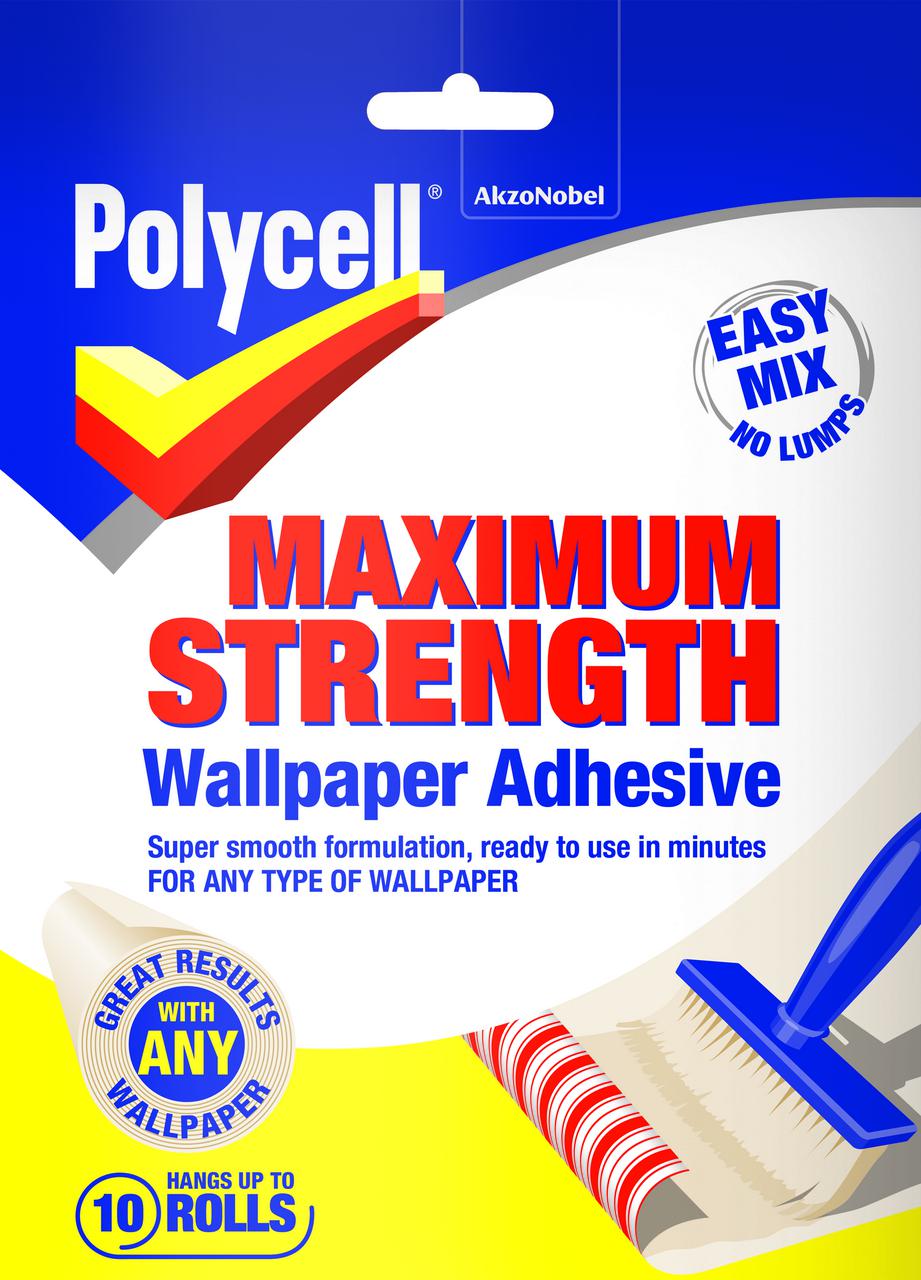 Polycell Max Strength Wallpaper Adhesive 10 Roll