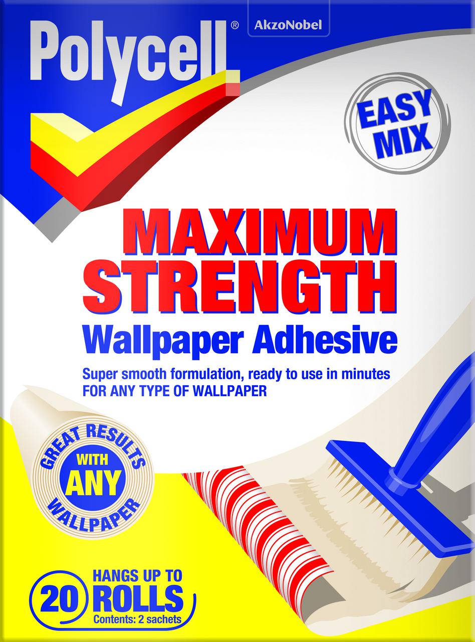 Polycell Max Strength Wallpaper Adhesive 20 Roll