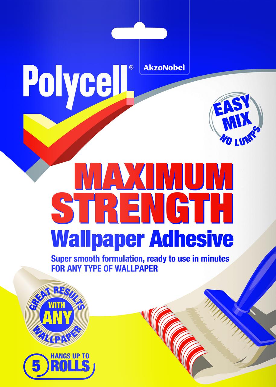 Polycell Max Strength Wallpaper Adhesive 5 Roll