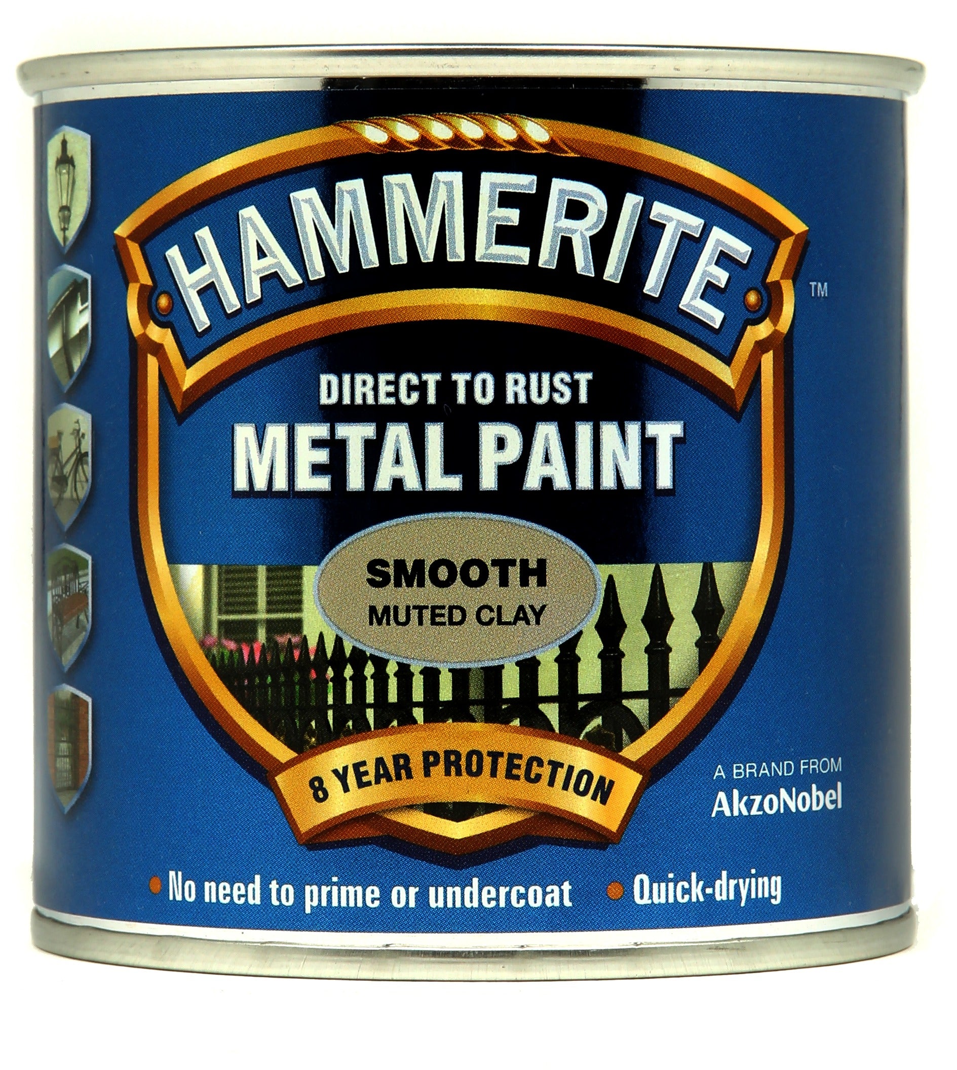 Hammerite Metal Paint Smooth Muted Clay 250ml