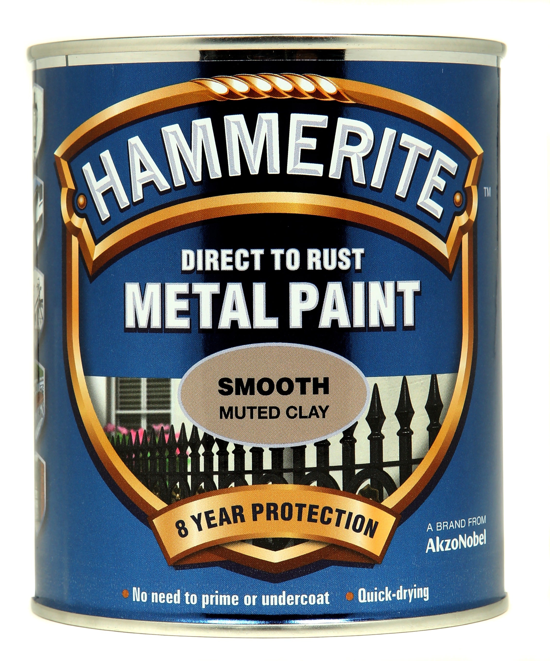 Hammerite Metal Paint Smooth Muted Clay 750ml