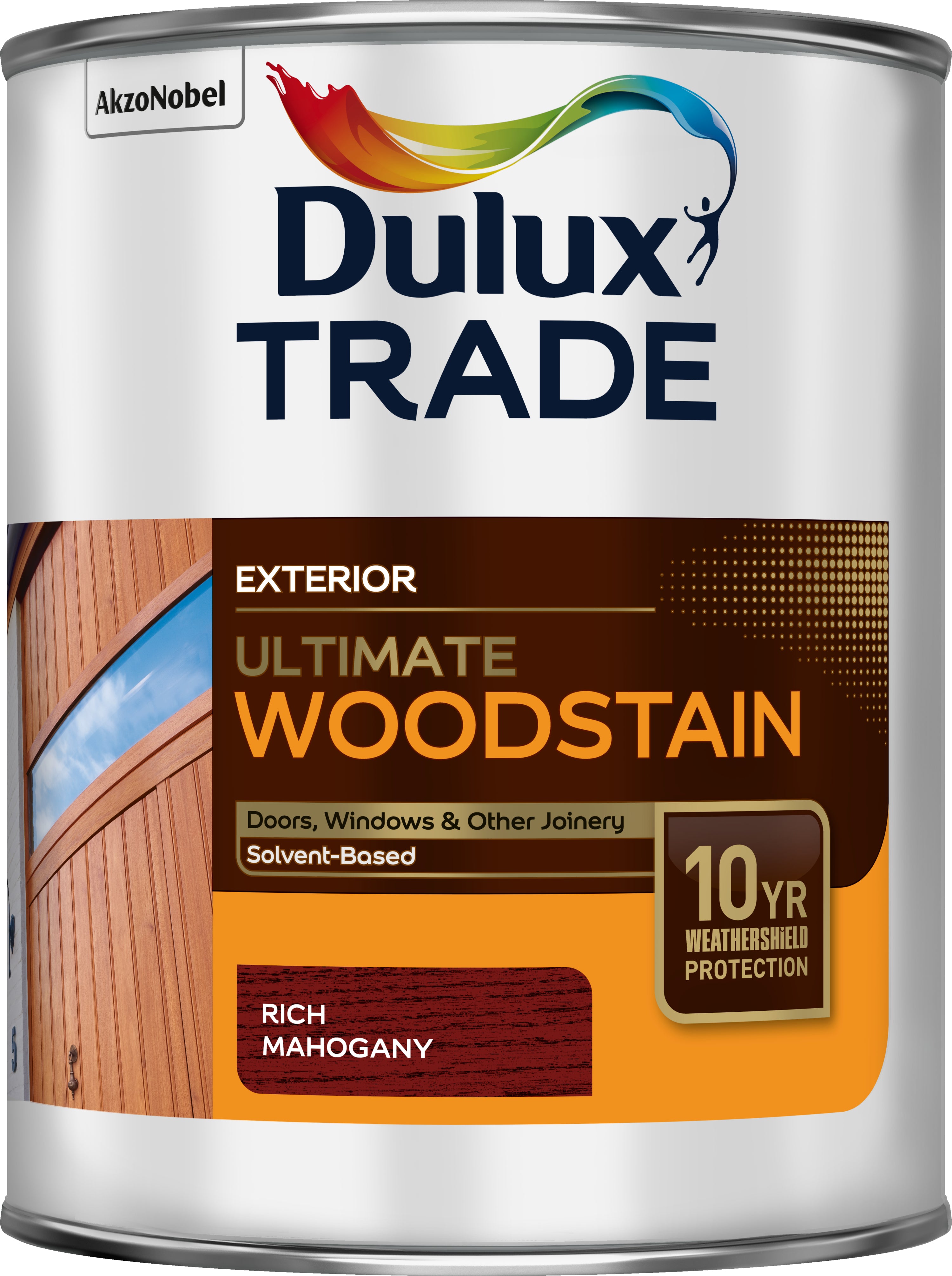 Dulux Trade Ultimate Woodstain Rich Mahogany 1L
