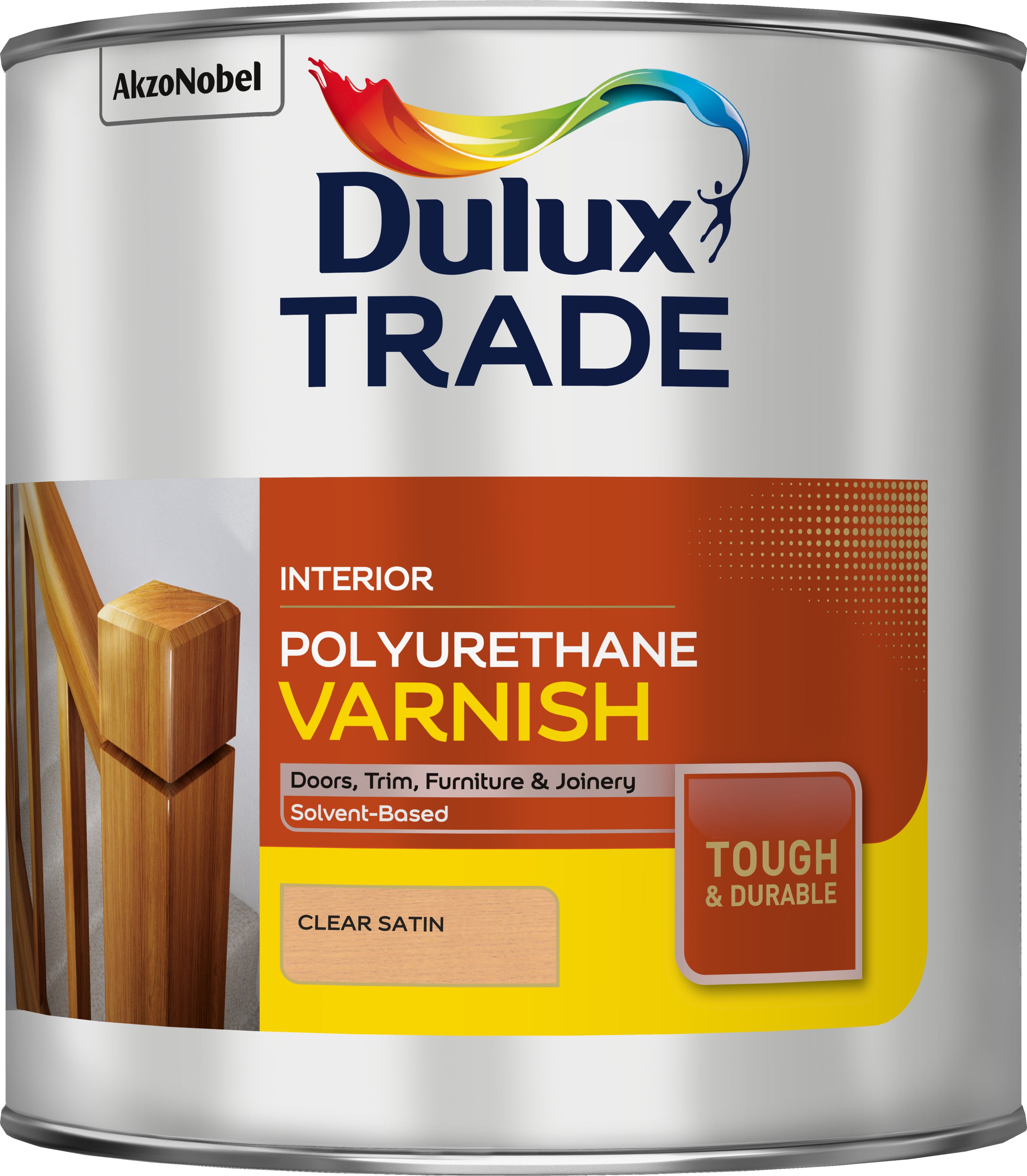 Dulux Trade Polyurethane Varnish Satin 2.5L