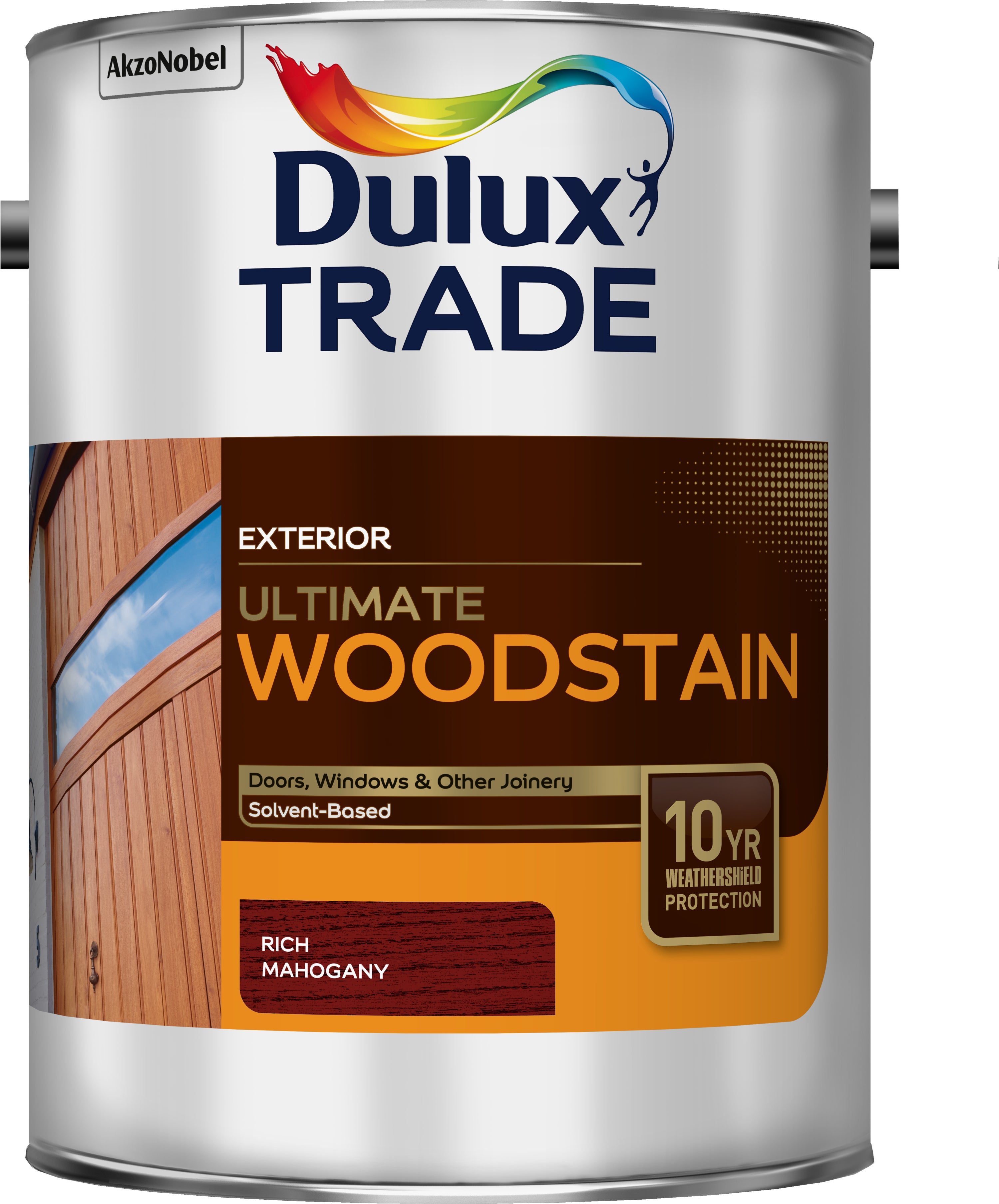Dulux Trade Ultimate Woodstain Rich Mahogany 5L