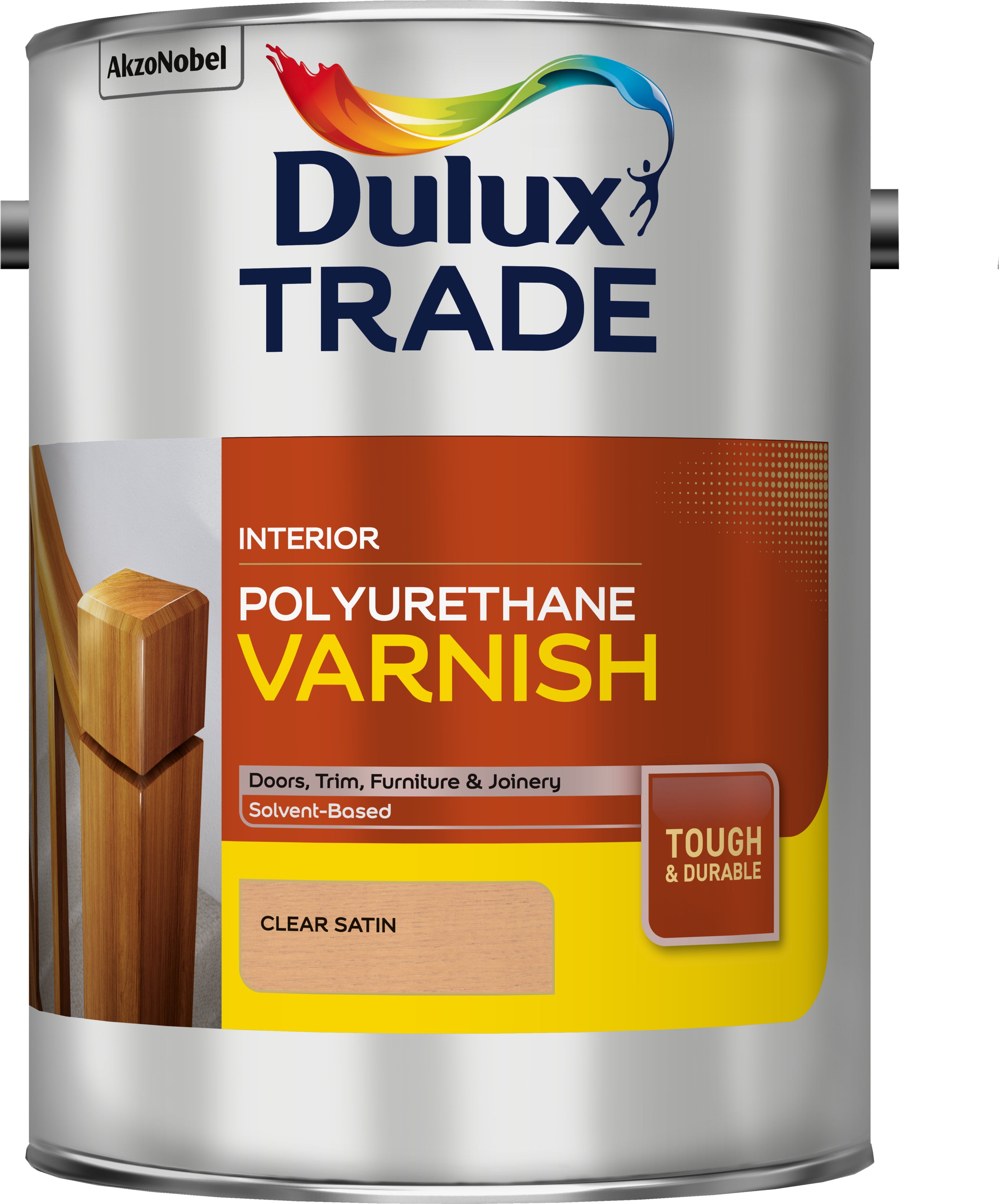 Dulux Trade Polyurethane Varnish Satin 5L